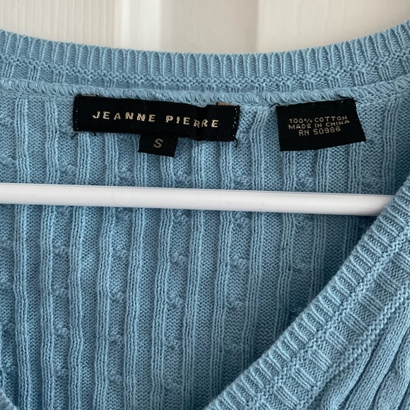Jean Pierre Blue Sweater - Picture 3 of 4